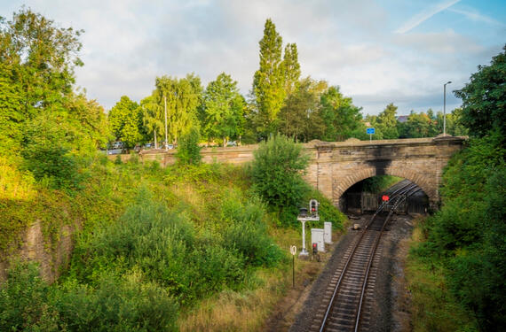 Rail Tracks in Bury
