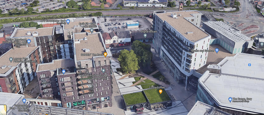 Bury Old Graveyard site